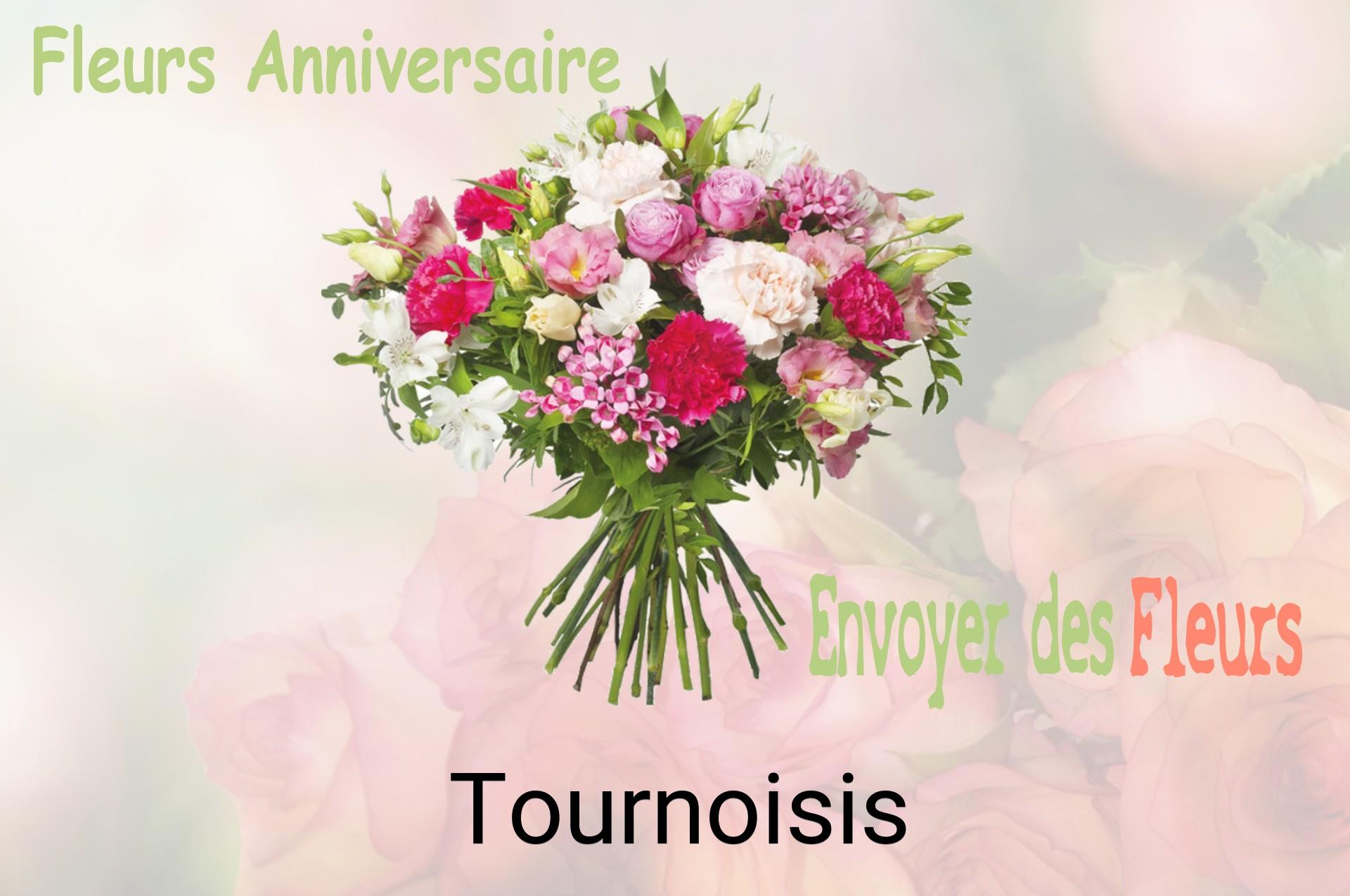 Bouquet de fleurs d’anniversaire livré à Tournoisis