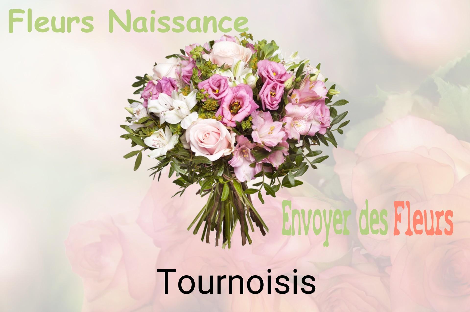Bouquet de fleurs de naissance livré à Tournoisis