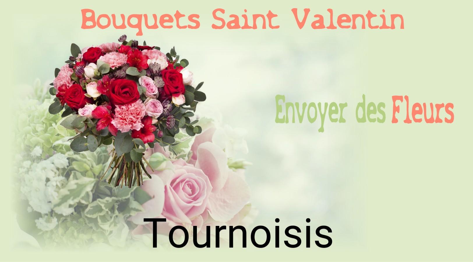 Roses de Saint-Valentin livrées à Tournoisis